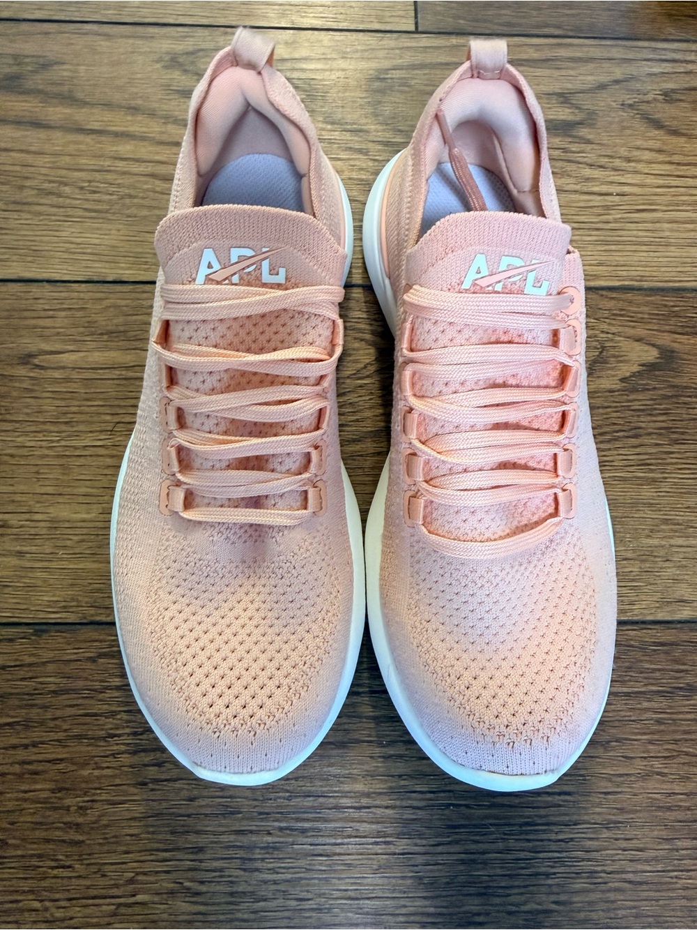 APL Women's TechLoom Breeze Sneaker — Peach Pink